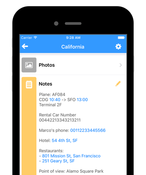 screenshot notes